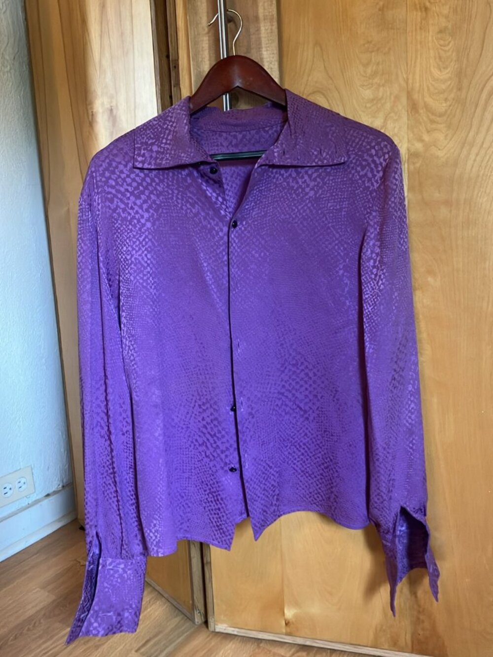 Vintage GUCCI Italian silk shirt